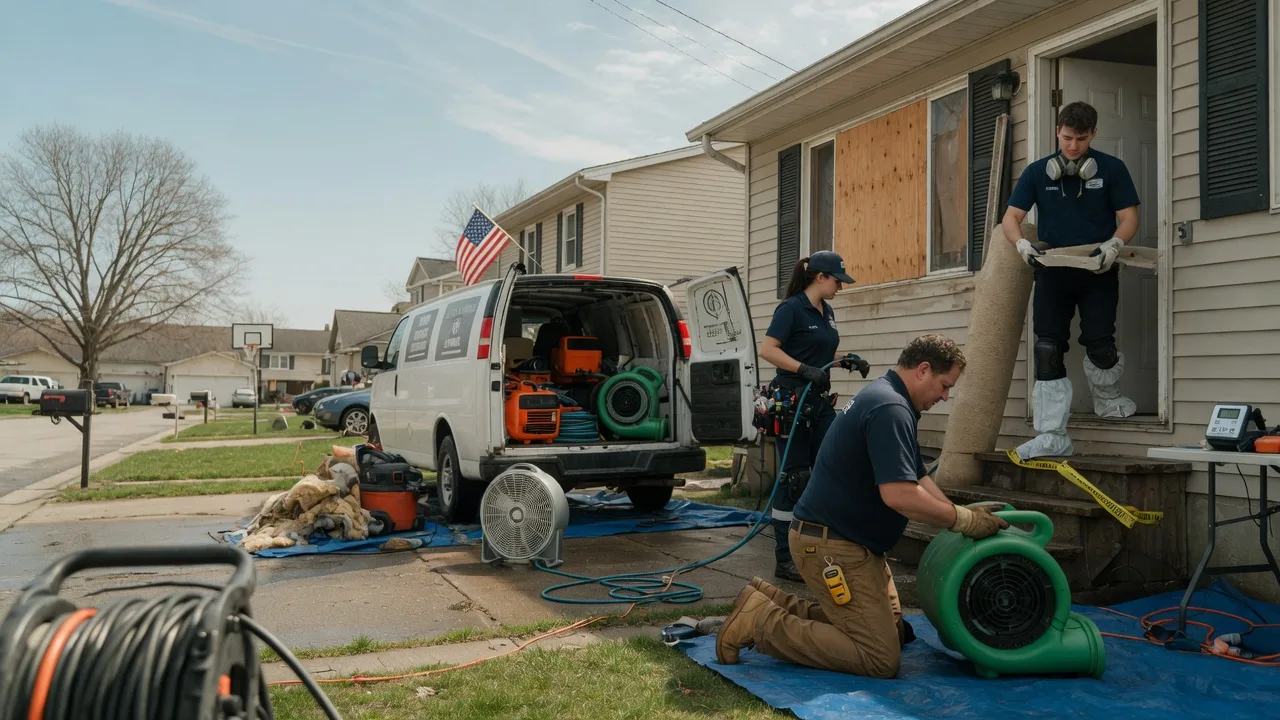 Water Damage Restoration in Springville, TN near me